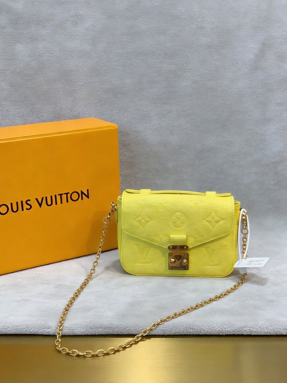 Louis Vuitton Micro Métis Monogram Empreinte Yellow